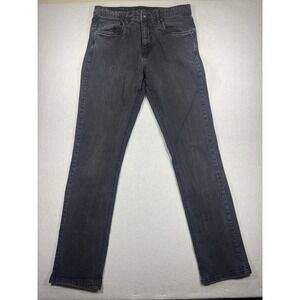 Urban‎ Star Jeans 34x36 Black Dark Wash Estilo Charcoal 5 Pocket Design
